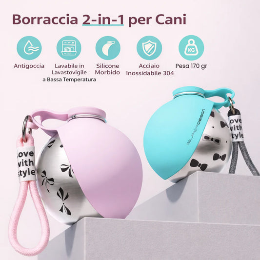 Borraccia 2 in 1